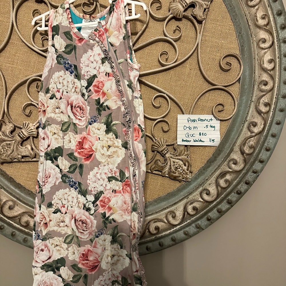 Posh Peanut Floral Sleep Sack